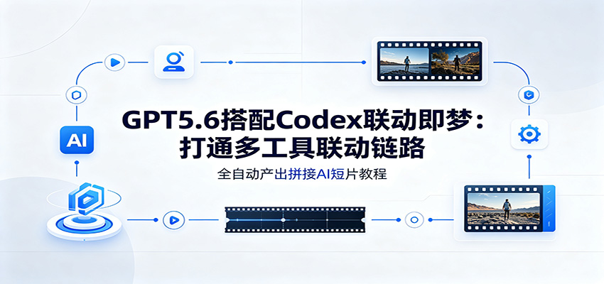 GPT5.6×Codex×即梦联动:全自动AI短片生成流水线实战-猴哥项目网