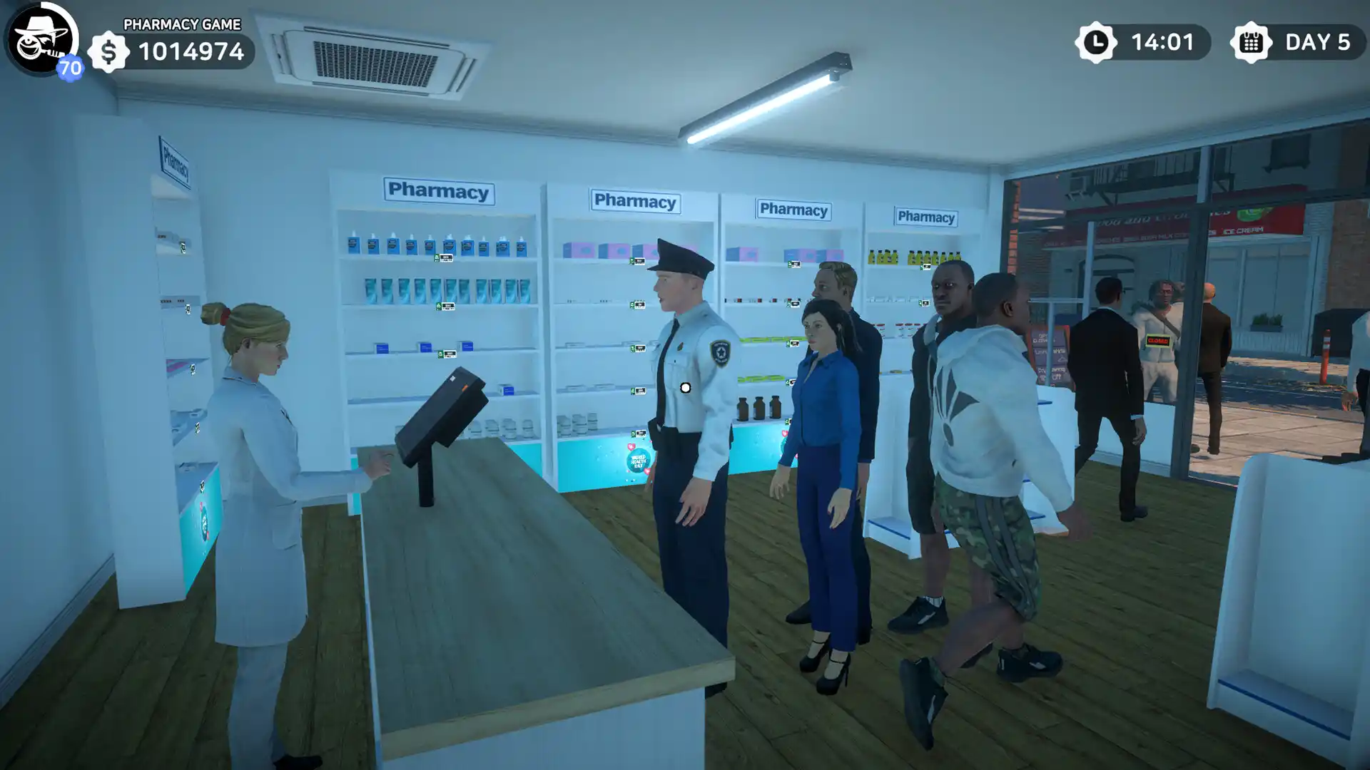 药房模拟器:制药巨头/Pharmacy Simulator: Big Pharma-猴哥项目网