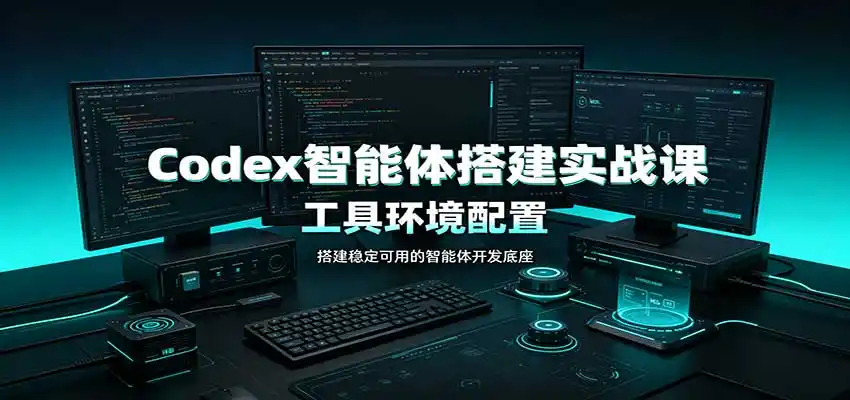 Codex智能体搭建实战课：工具环境配置，自定义技能开发，多业务自动化教学-猴哥项目网