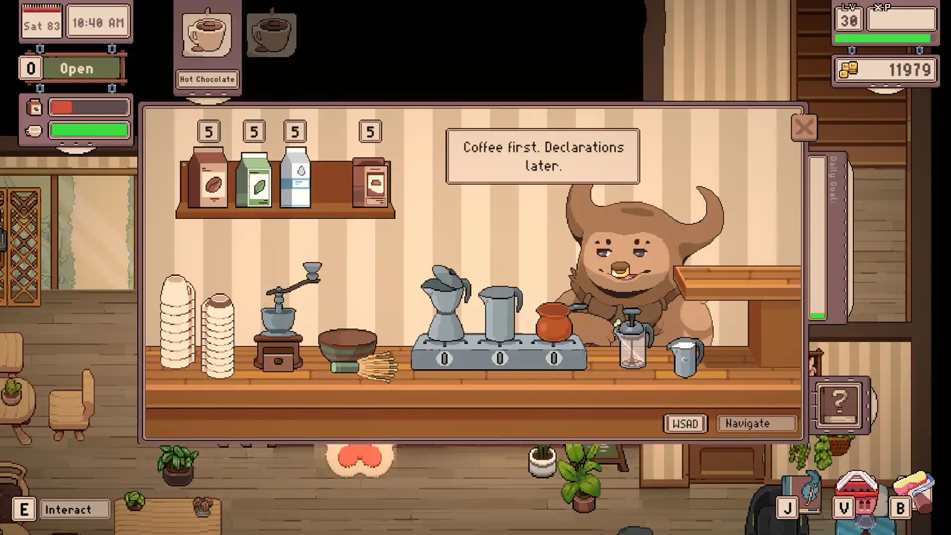 Tailside：治愈咖啡馆/Tailside: Cozy Cafe Sim-猴哥项目网