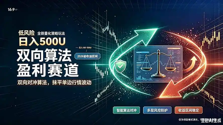 算法对冲/EA量化，日入500刀，躺着赚钱！你把它当做“自动提款机”，它把你就爆了-猴哥项目网